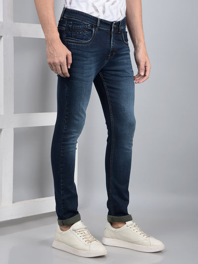 Blue Jeans-Men Jeans-Crimsoune Club