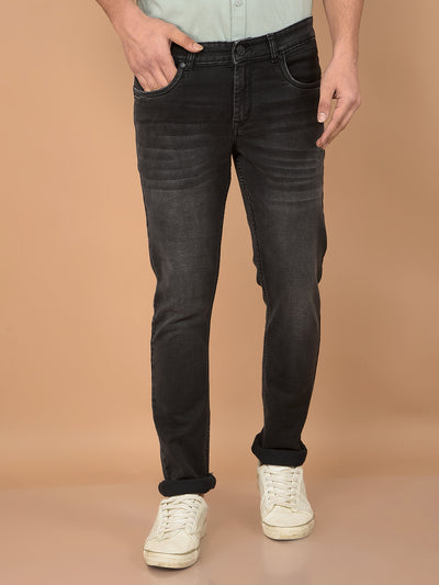 Black Jeans-Men Jeans-Crimsoune Club