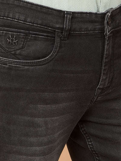 Black Jeans-Men Jeans-Crimsoune Club