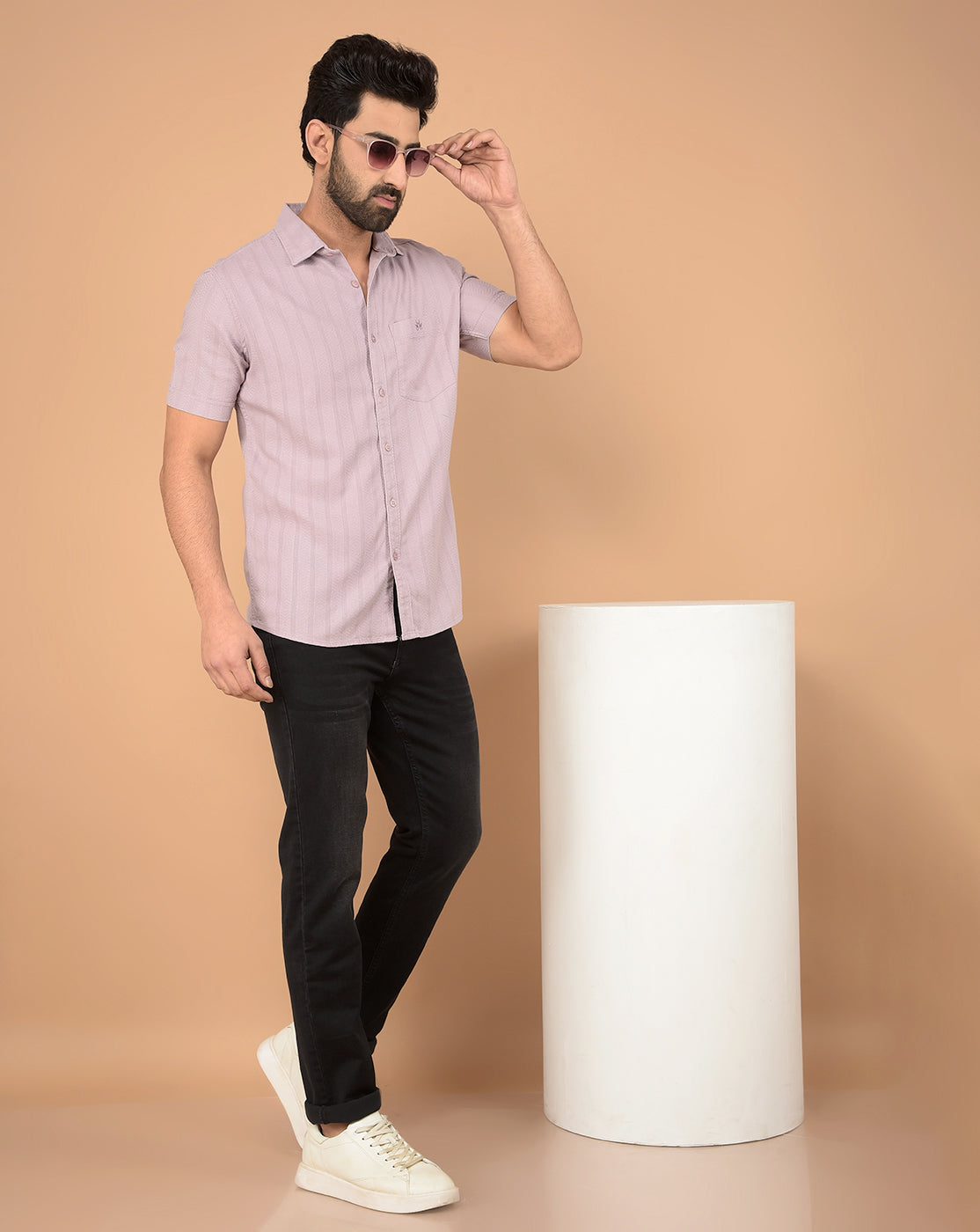 Black Straight Jeans-Men Jeans-Crimsoune Club