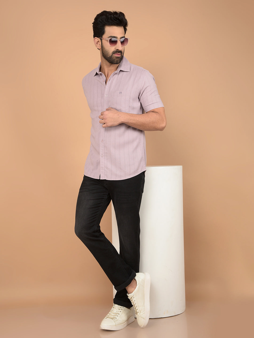 Black Straight Jeans-Men Jeans-Crimsoune Club