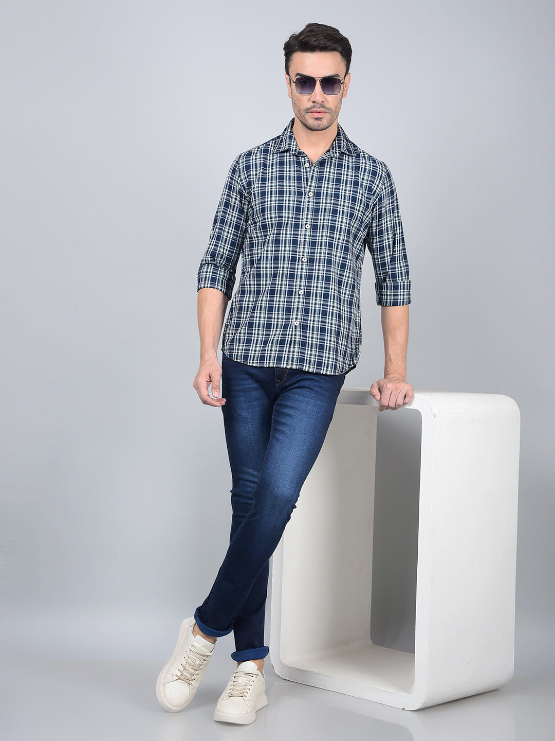 Blue Jeans-Men Jeans-Crimsoune Club