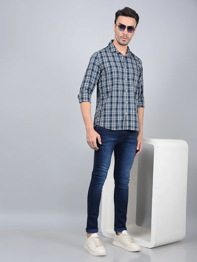 Blue Jeans-Men Jeans-Crimsoune Club