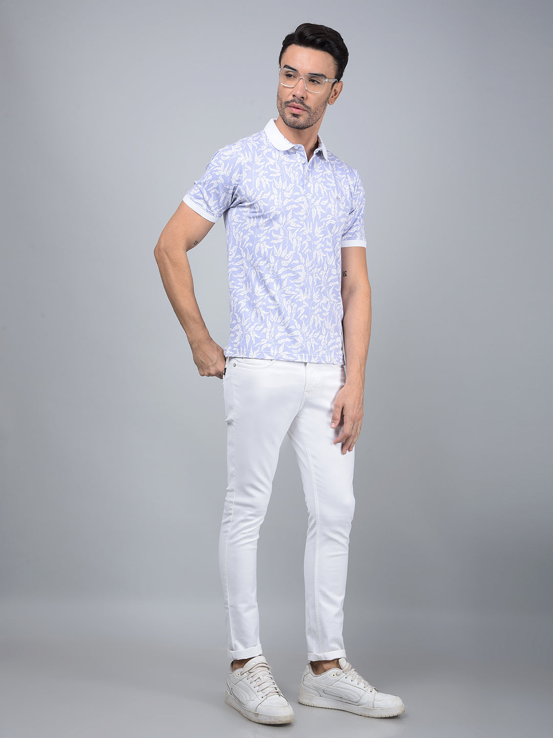 White Jeans-Men Jeans-Crimsoune Club