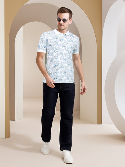Blue Baggy Jeans-Men Jeans-Crimsoune Club