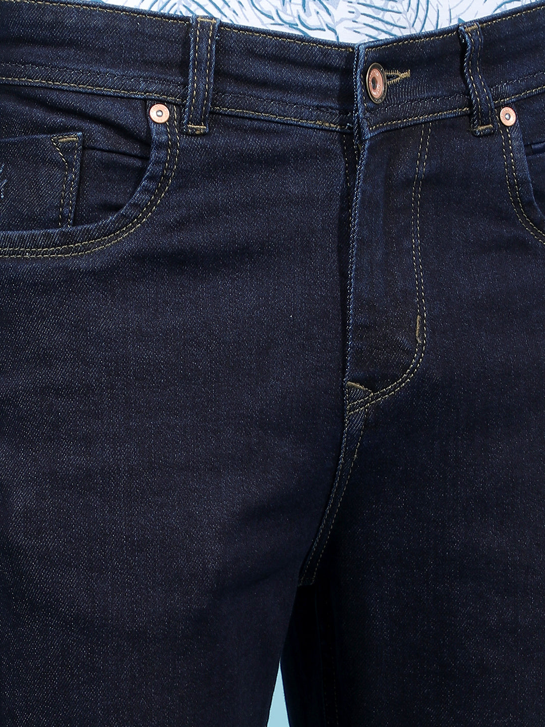 Blue Baggy Jeans-Men Jeans-Crimsoune Club