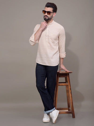 Navy Blue Straight Jeans-Men Jeans-Crimsoune Club