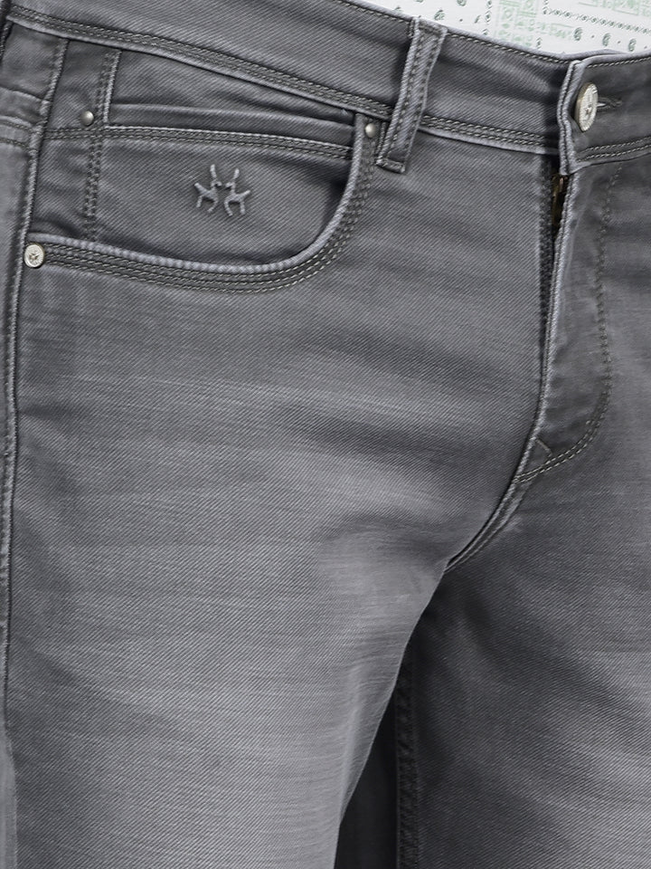 Grey Jeans-Men Jeans-Crimsoune Club