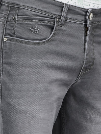 Grey Jeans-Men Jeans-Crimsoune Club