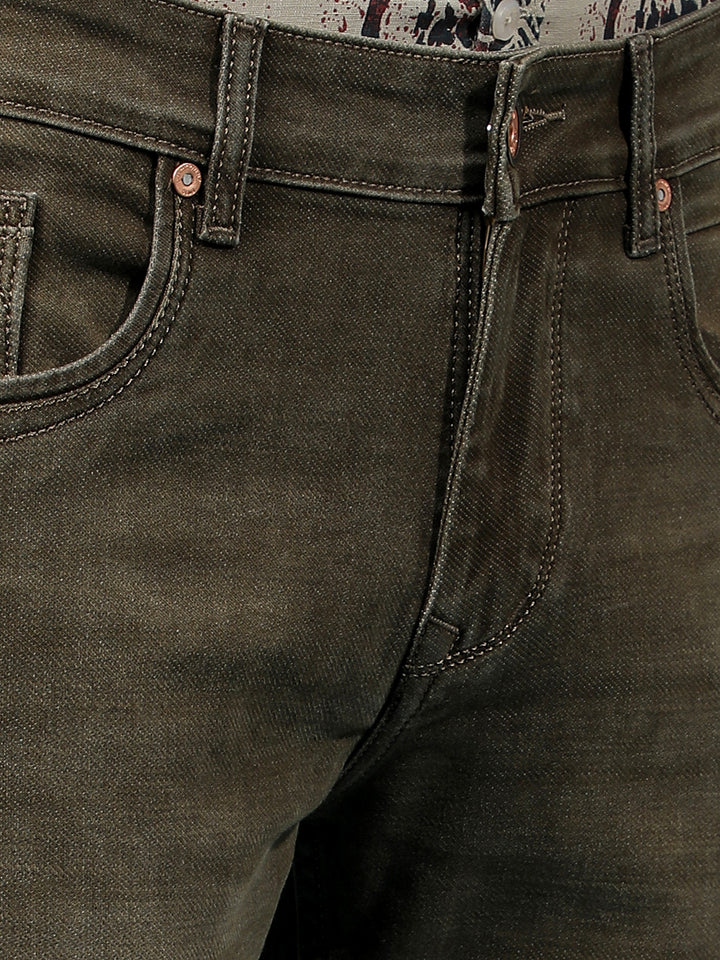 Beige Jeans-Men Jeans-Crimsoune Club