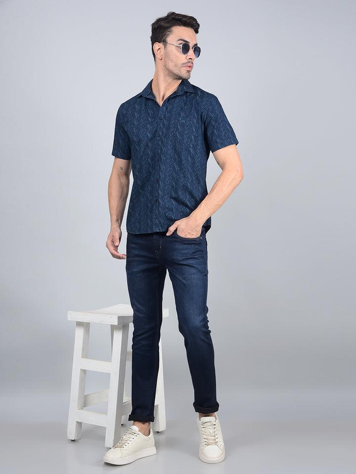 Blue Jeans-Men Jeans-Crimsoune Club