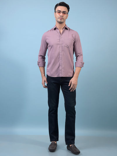 Men's Navy Blue Straight Jeans-Men Jeans-Crimsoune Club