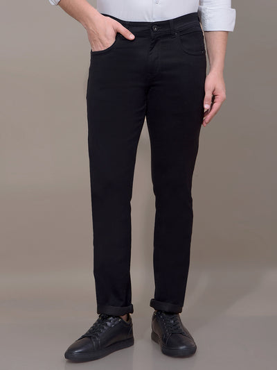 Black Jeans-Men Jeans-Crimsoune Club