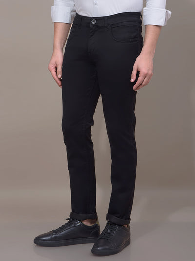 Black Jeans-Men Jeans-Crimsoune Club