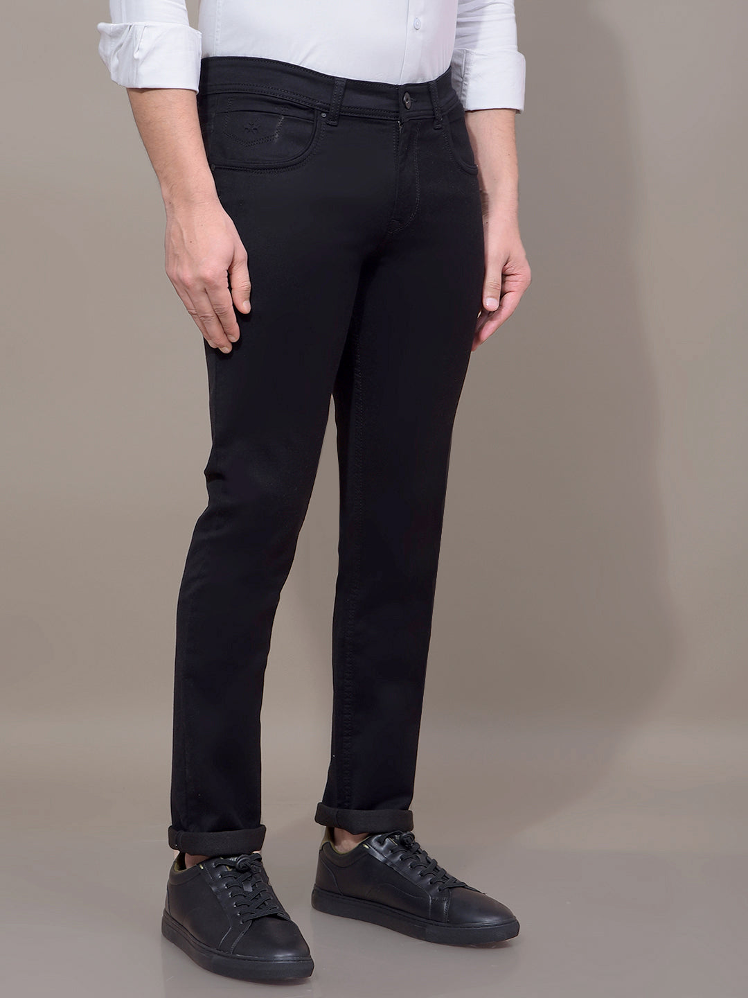 Black Jeans-Men Jeans-Crimsoune Club
