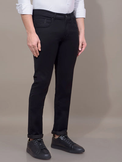 Black Jeans-Men Jeans-Crimsoune Club