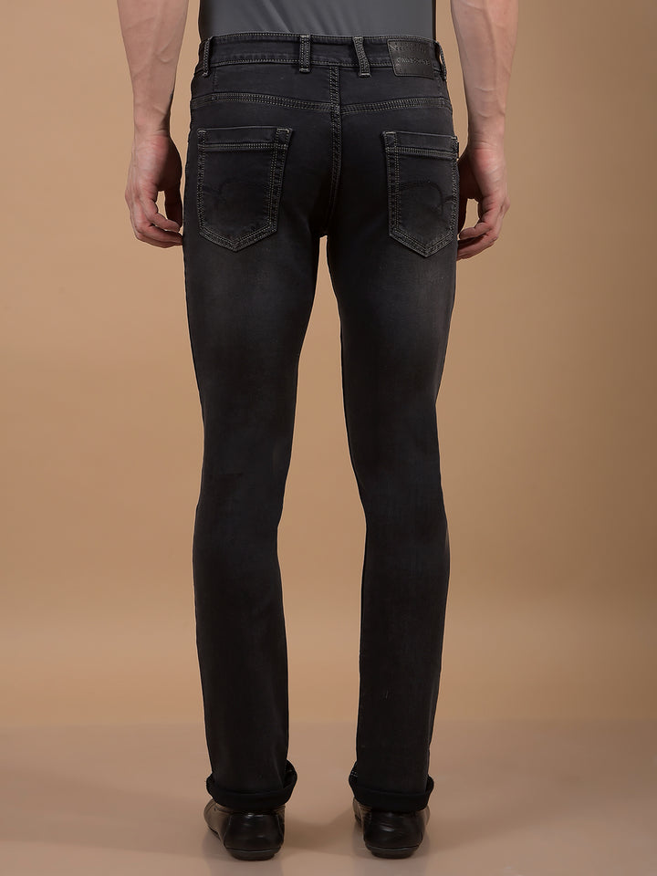 Grey Jeans-Men Jeans-Crimsoune Club
