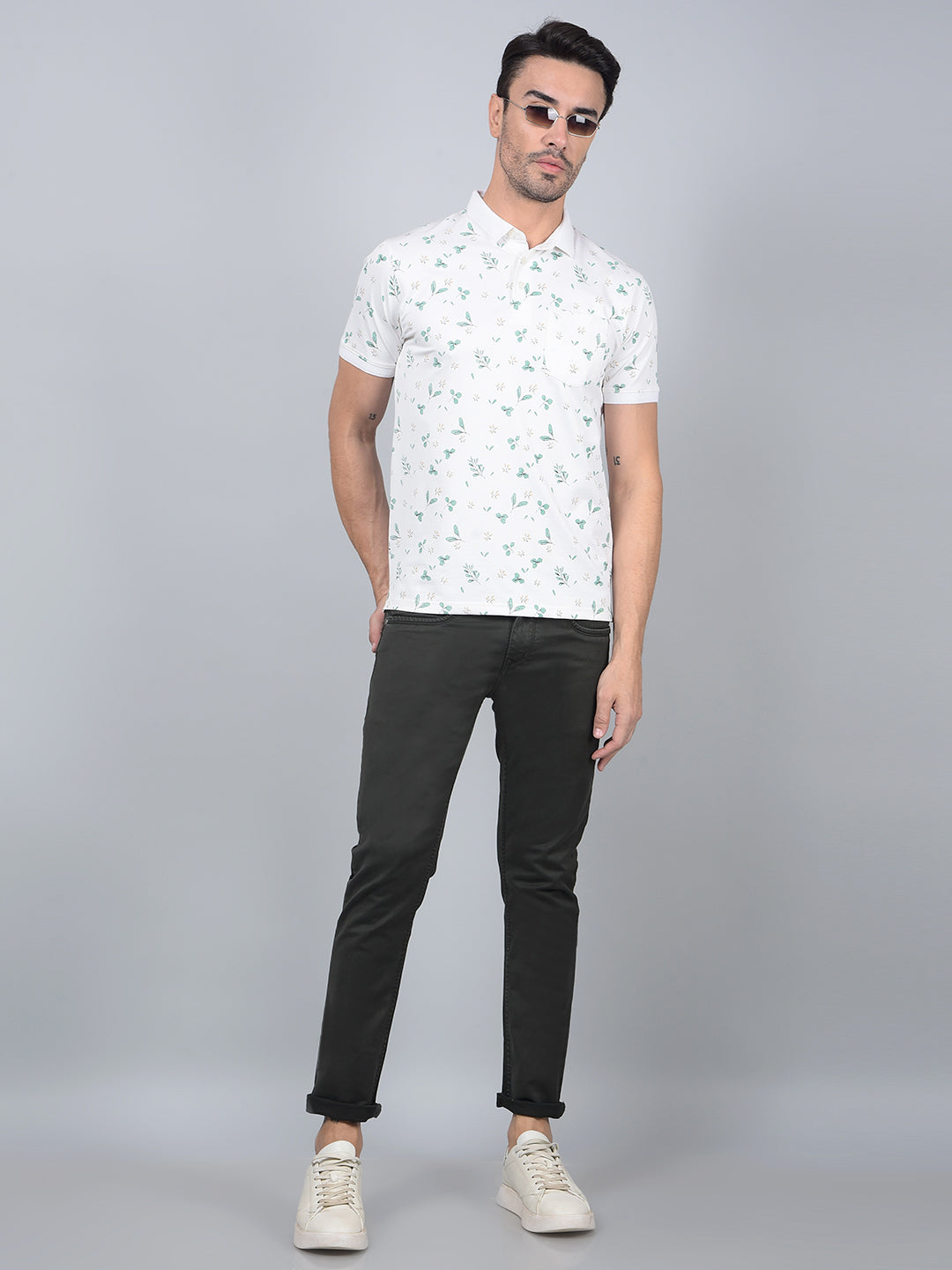 Olive Jeans-Men Jeans-Crimsoune Club