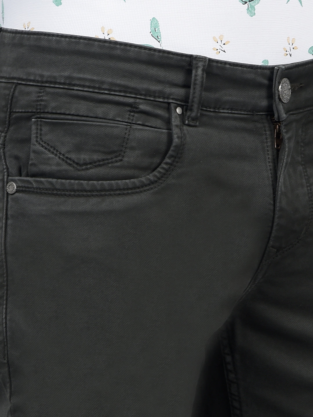 Olive Jeans-Men Jeans-Crimsoune Club