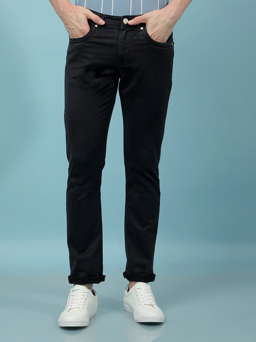 Grey Jeans-Men Jeans-Crimsoune Club