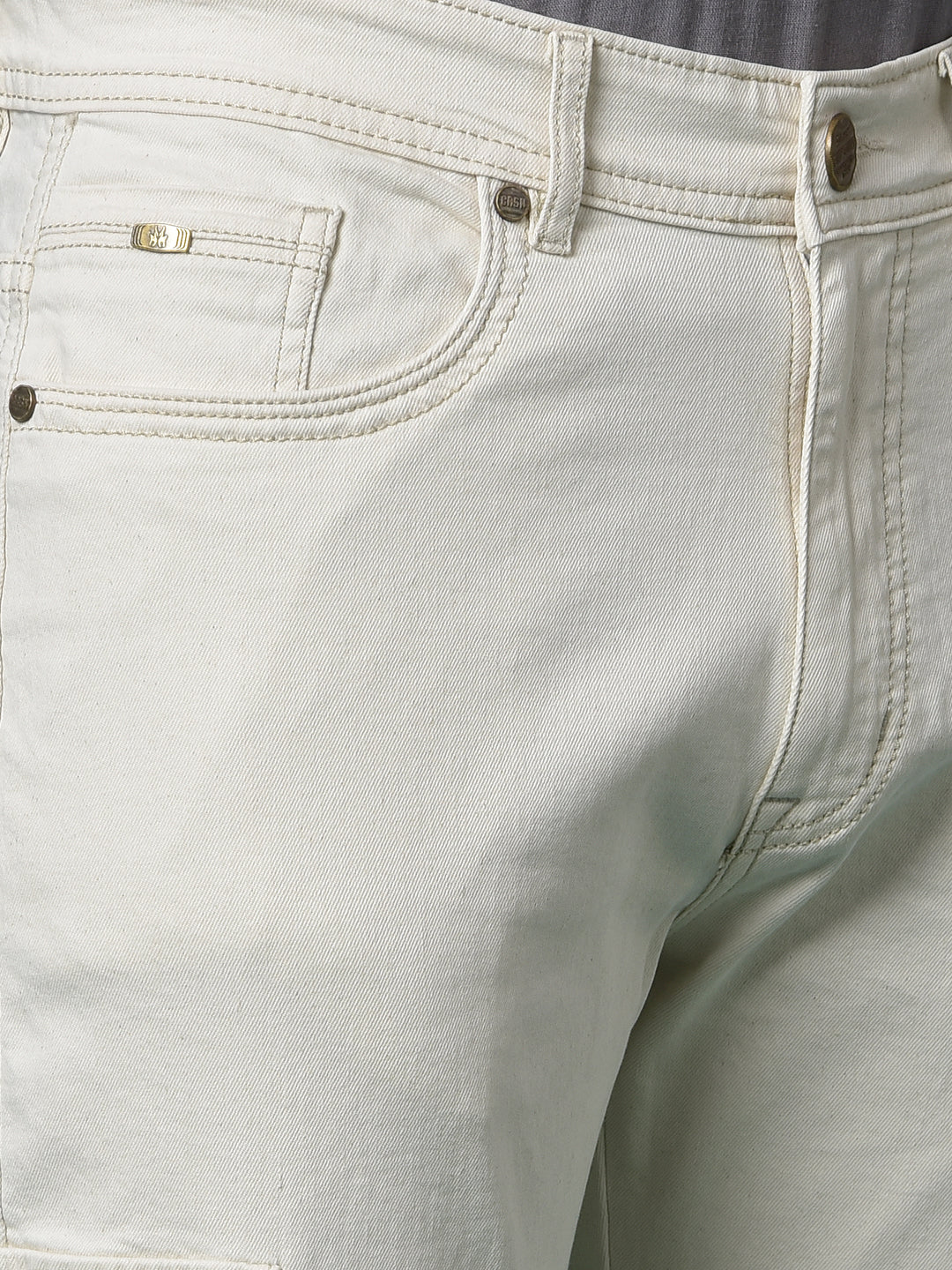 Off White Cargo Jeans-Men Jeans-Crimsoune Club