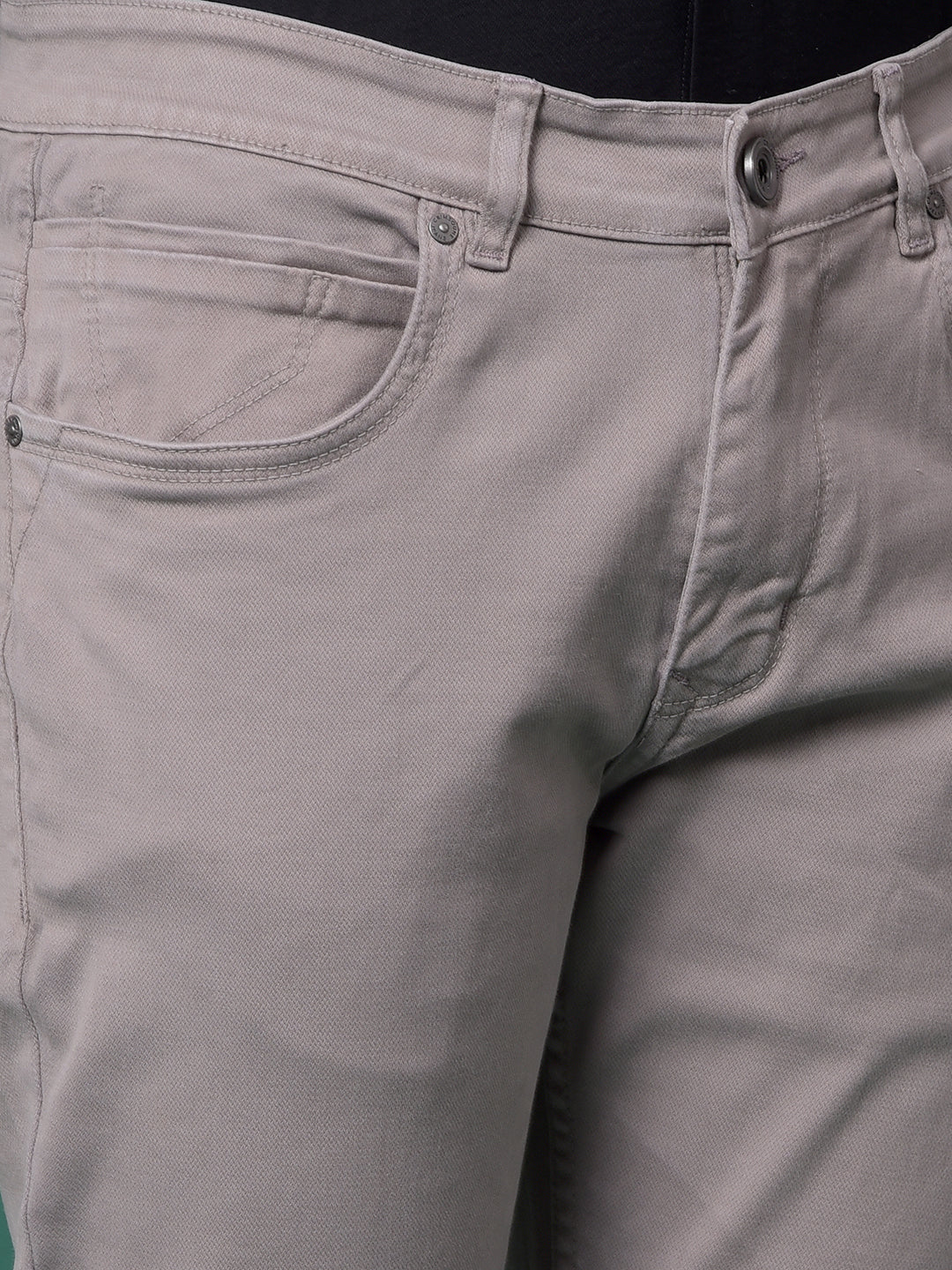 Sophisticated Grey Denim Jeans-Men Jeans-Crimsoune Club