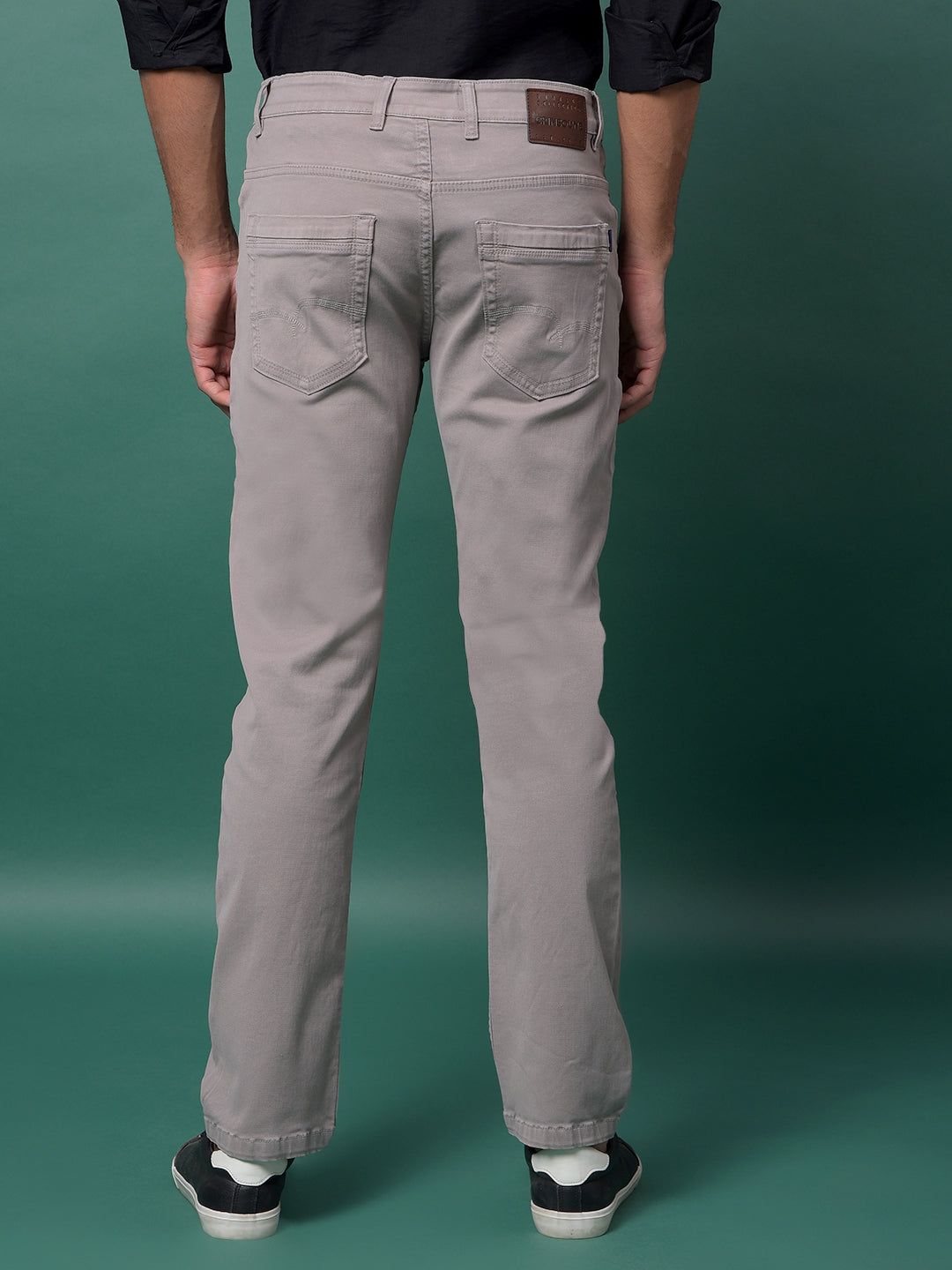 Sophisticated Grey Denim Jeans-Men Jeans-Crimsoune Club