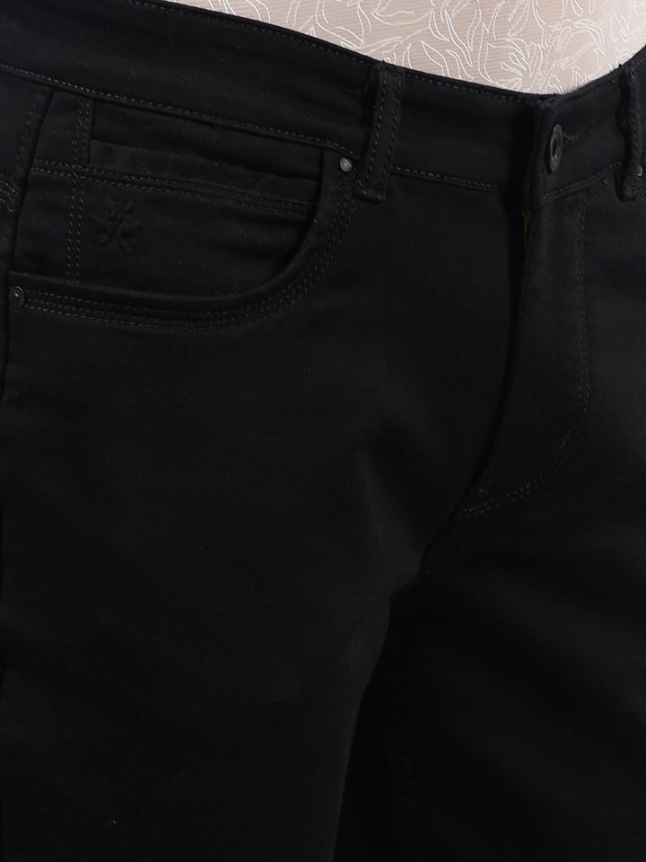 Black Jeans-Men Jeans-Crimsoune Club