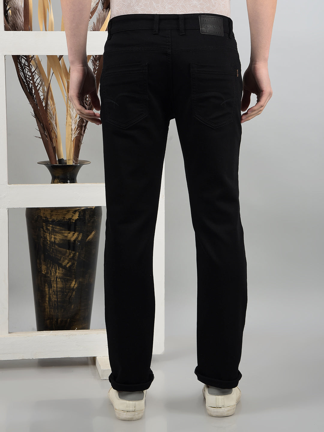 Black Jeans-Men Jeans-Crimsoune Club