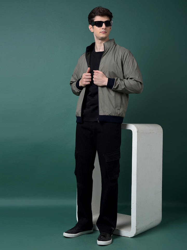 Black Baggy Cargo Jeans-Men Jeans-Crimsoune Club