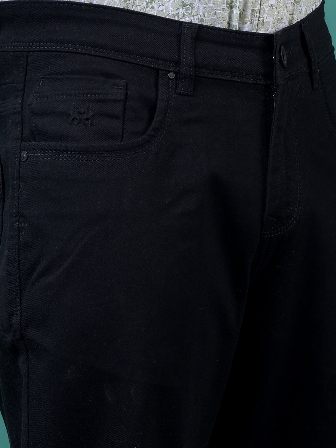 Black Baggy Jeans-Men Jeans-Crimsoune Club