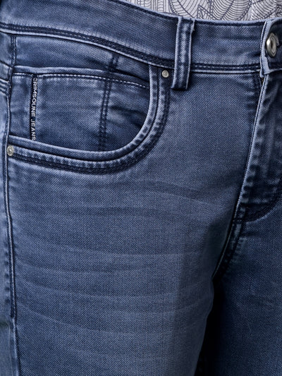 Versatile Blue Denim Jeans-Men Jeans-Crimsoune Club