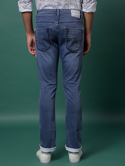 Versatile Blue Denim Jeans-Men Jeans-Crimsoune Club