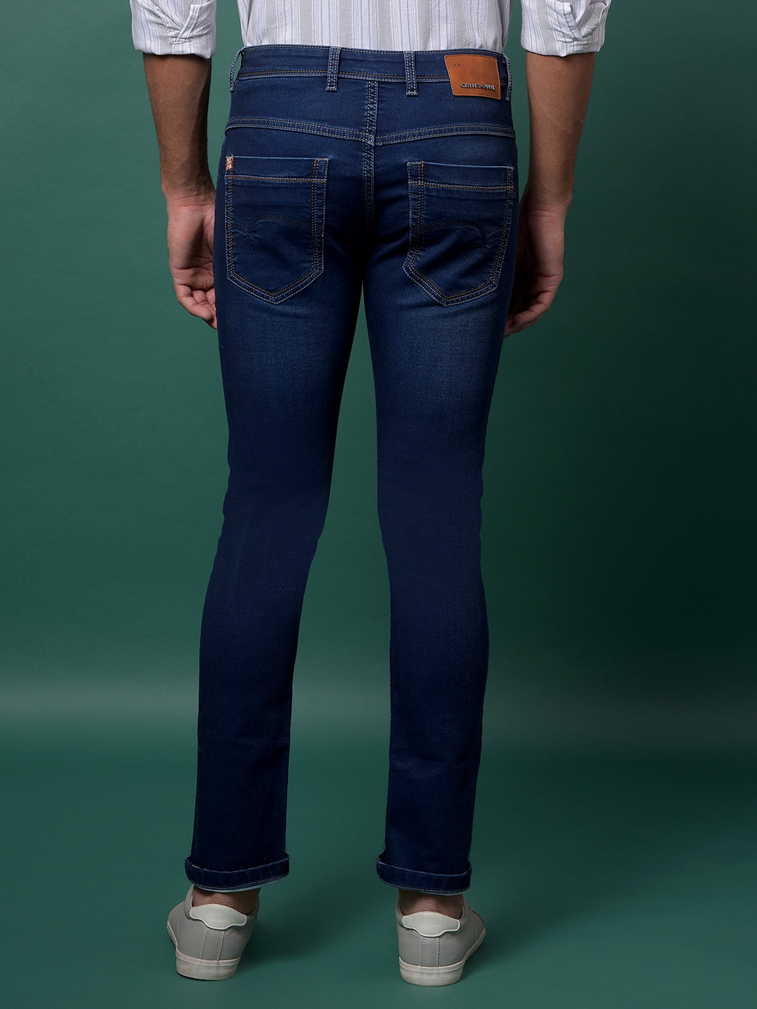 Versatile Blue Denim Jeans-Men Jeans-Crimsoune Club