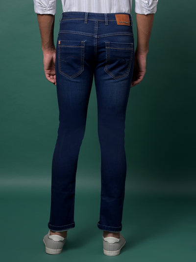 Versatile Blue Denim Jeans-Men Jeans-Crimsoune Club