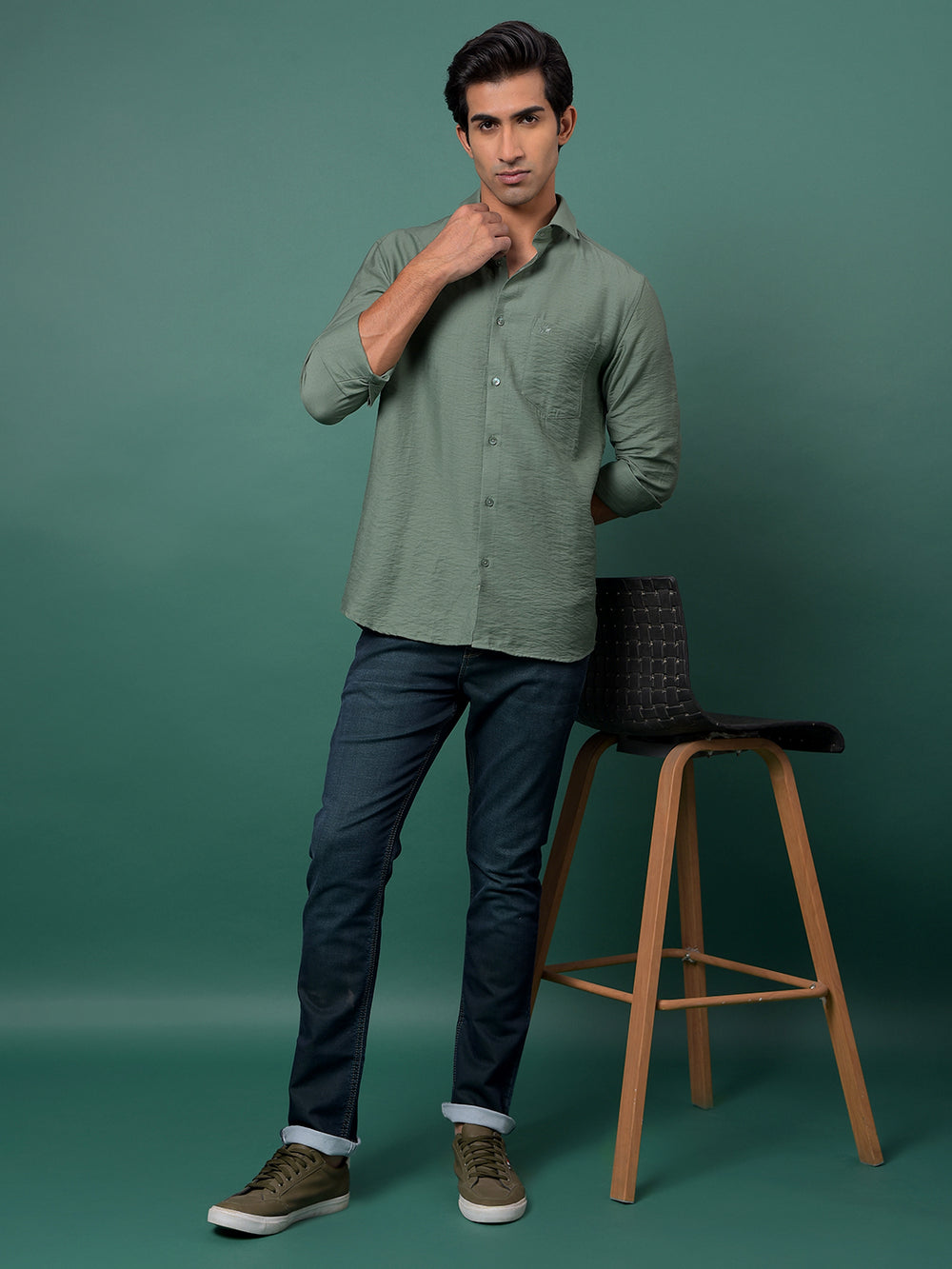 Versatile Blue Denim Jeans-Men Jeans-Crimsoune Club