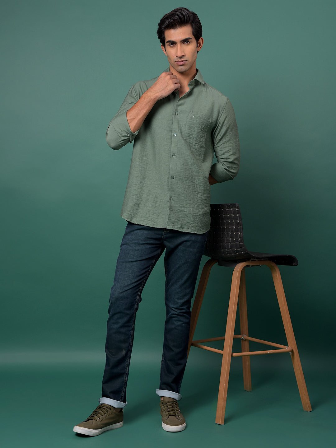 Versatile Blue Denim Jeans-Men Jeans-Crimsoune Club