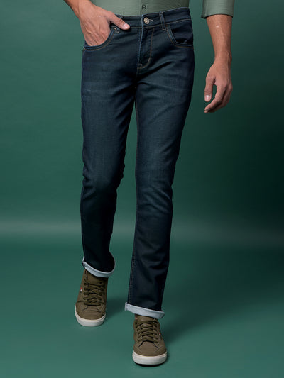 Versatile Blue Denim Jeans-Men Jeans-Crimsoune Club