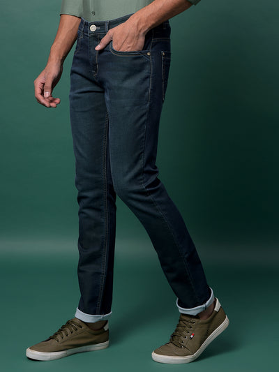 Versatile Blue Denim Jeans-Men Jeans-Crimsoune Club