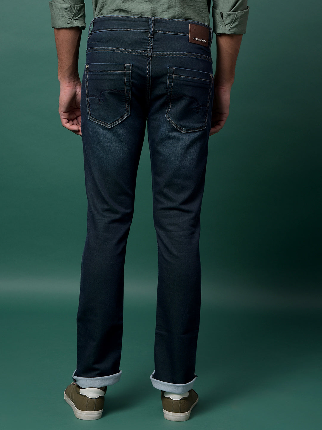 Versatile Blue Denim Jeans-Men Jeans-Crimsoune Club