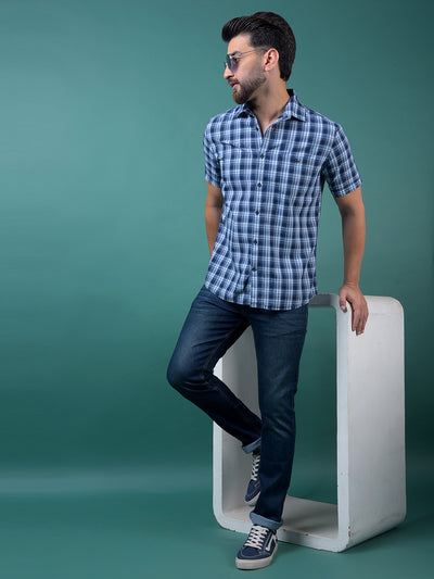 Versatile Blue Denim Jeans-Men Jeans-Crimsoune Club