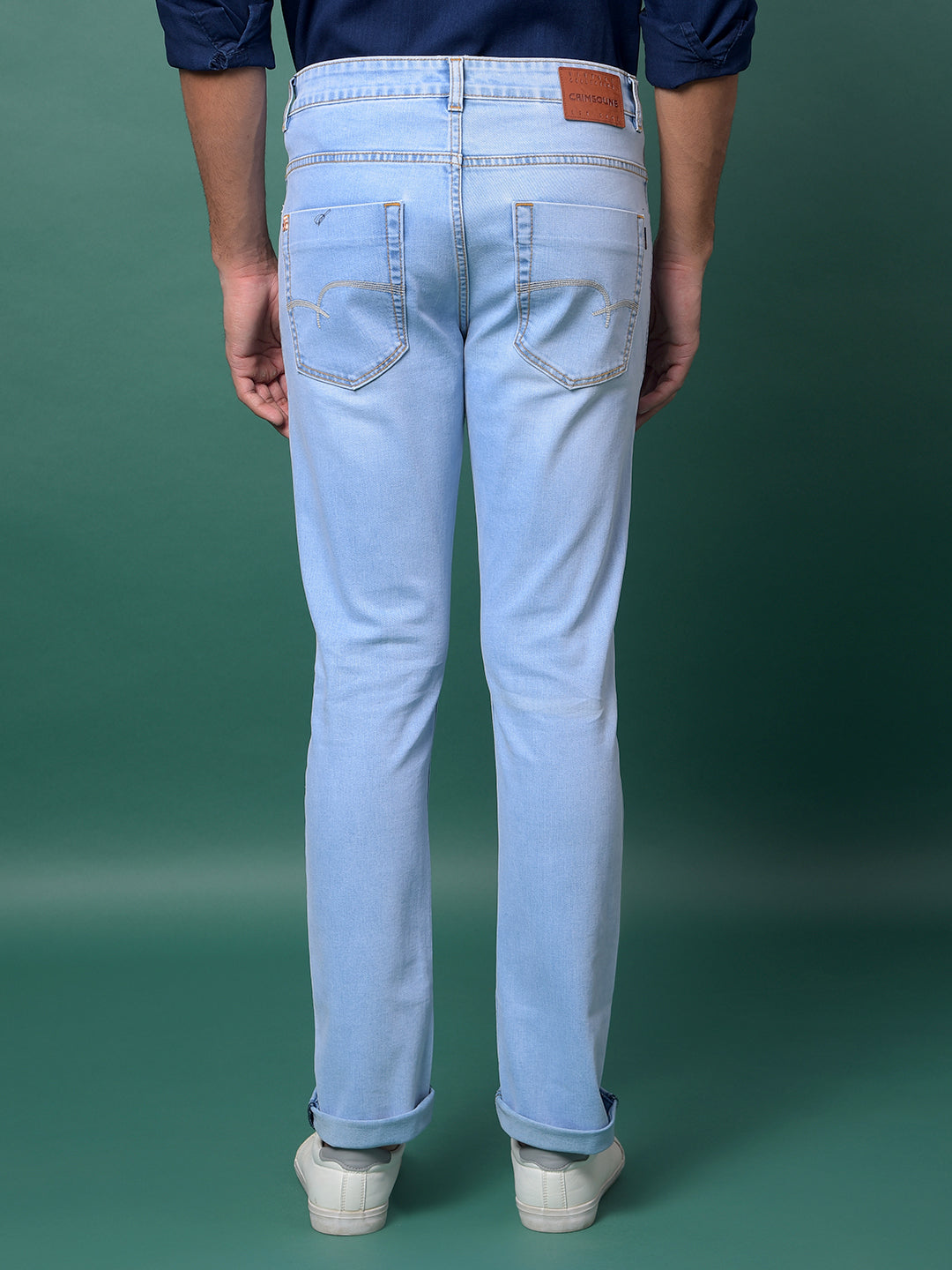 Versatile Blue Denim Jeans-Men Jeans-Crimsoune Club
