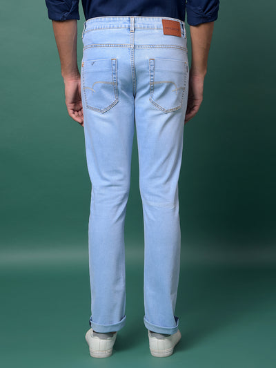 Versatile Blue Denim Jeans-Men Jeans-Crimsoune Club