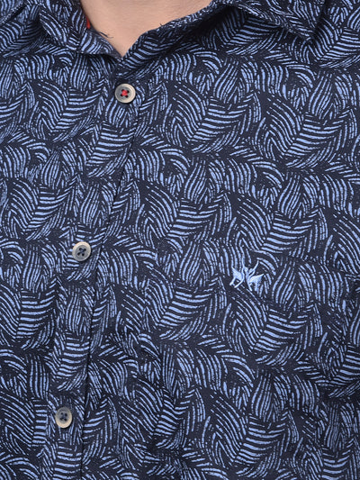 Blue Shirt-Men Shirts-Crimsoune Club
