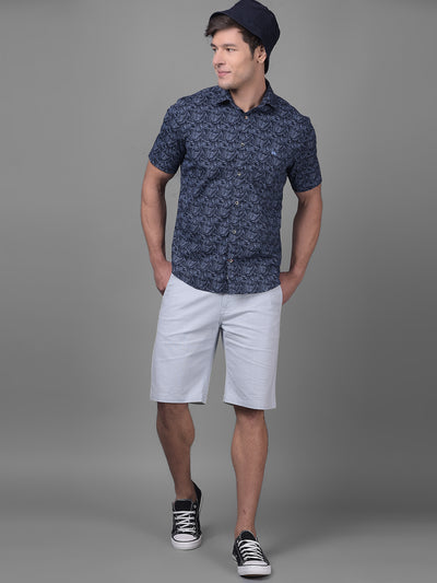 Blue Shirt-Men Shirts-Crimsoune Club