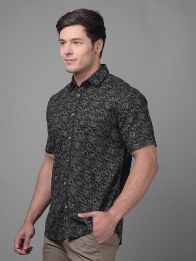 Black Shirt-Men Shirts-Crimsoune Club