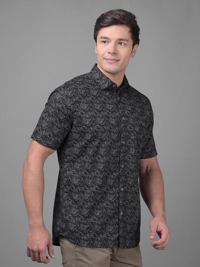 Black Shirt-Men Shirts-Crimsoune Club