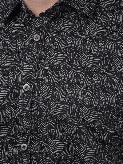 Black Shirt-Men Shirts-Crimsoune Club