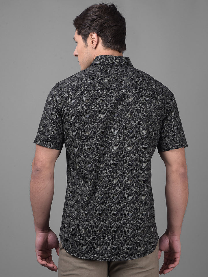 Black Shirt-Men Shirts-Crimsoune Club