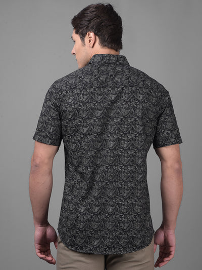 Black Shirt-Men Shirts-Crimsoune Club